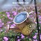Solar Lights Outdoor Decorative, Metal Solar Watering Can Lights Waterproof, Small Hanging Solar Garden Decor Yard Lights Outside Patio Lawn, Gifts for Mom Grandma Women Birthday(Warm White)